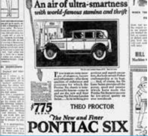 Proctor Introduces Pontiac
