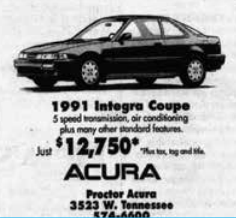 Acura acquired