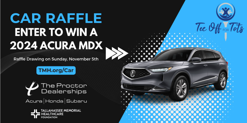 2023 Tee Off For Tots Raffle - Win A 2024 Acura MDX